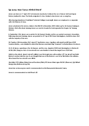 A preview of a PDF biography for Fenton, James Watt
